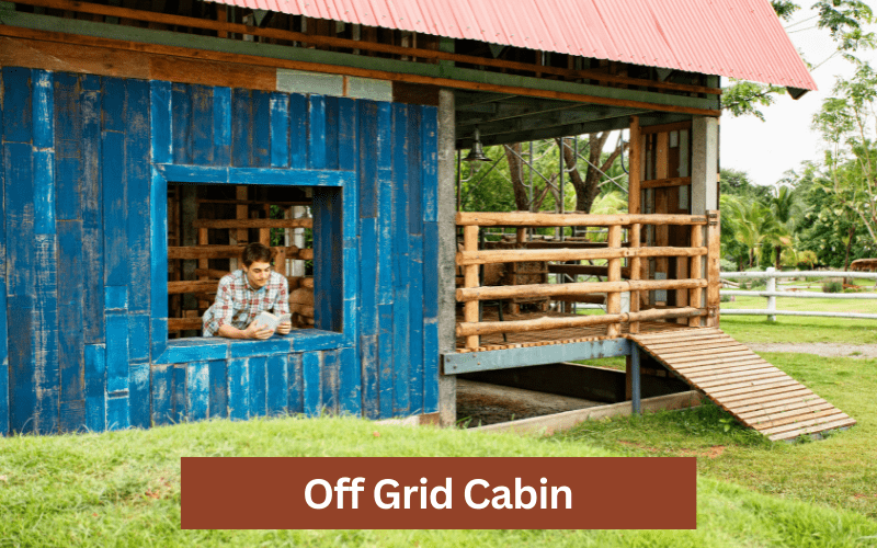 off grid cabin