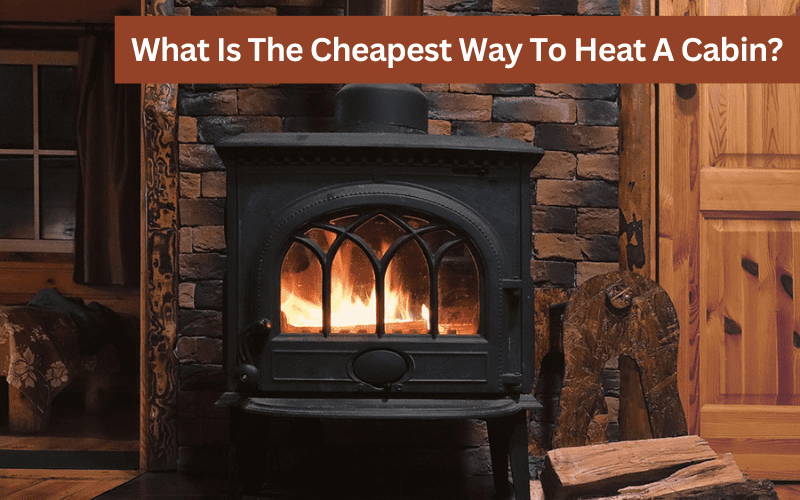 what is the cheapest way to heat a cabin